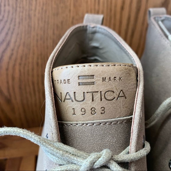 Nautical Wedge Ankle Boots - Picture 3 of 3